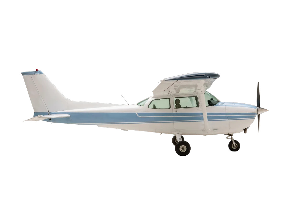 172 Skyhawk no estúdio